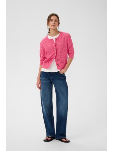 InWear Strickjacke BalettaIW Relaxed fit in Carmine Pink