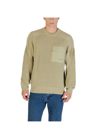 BOSS Beige Herren Strickmode