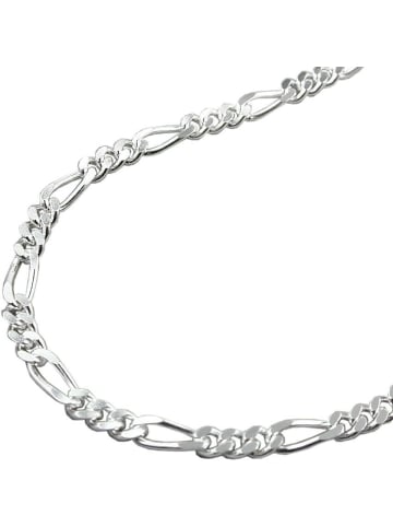 Gallay Kette 2mm Figarokette Silber 925 38cm in silber