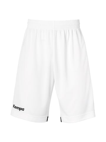Kempa Shorts PLAYER LONG SHORTS in weiß/schwarz