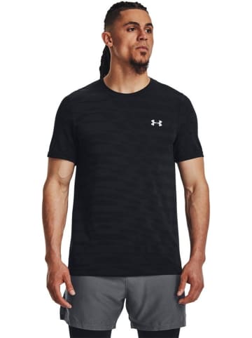 Under Armour T-Shirt "UA Seamless Novelty Short Sleeve" in Schwarz