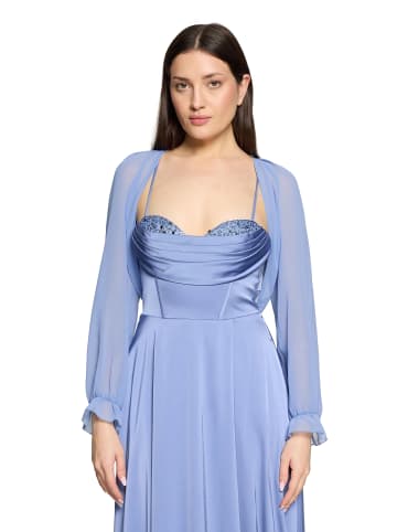 Vera Mont Bolero-Jacke mit gekräuseltem Ausschnitt in Smoky Lavender