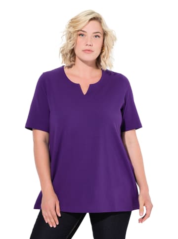 Ulla Popken Shirt in tiefes violett