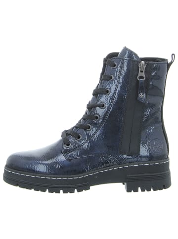rieker Schnürstiefel in blau