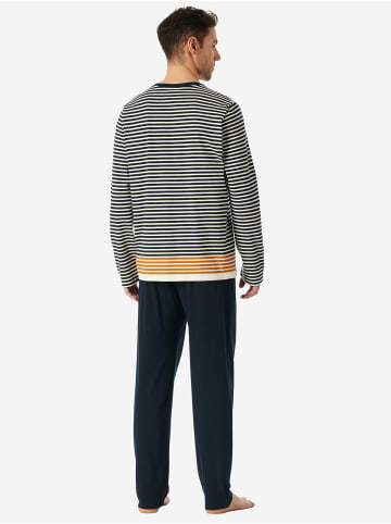 Schiesser Pyjama Casual Nightwear in nachtblau