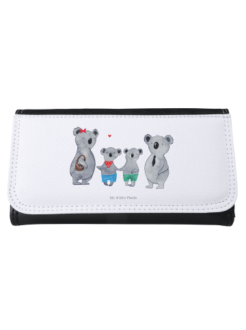 Mr. & Mrs. Panda Portemonnaie für Damen Koala Familie zwei ohne ... in Weiß