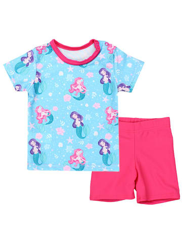 Aquarti 2tlg.- Set Badeoutfit in pink