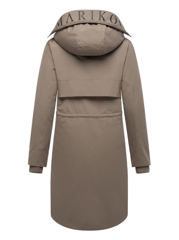 Marikoo Wintermantel Anoukaa 16 in Stone Brown