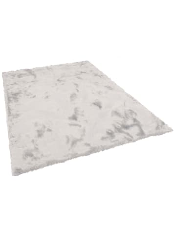 Pergamon Luxus Super Soft Fellteppich Aspen Meliert in Hellgrau