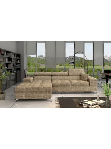 MF Design Ricky Recamiere Links in Beige -  (L) 205 x (B) 281 x (H) 88 cm