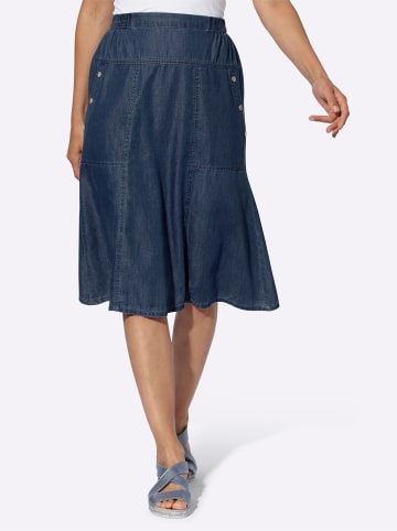 WITT WEIDEN Jeansrock in blue-stone-washed