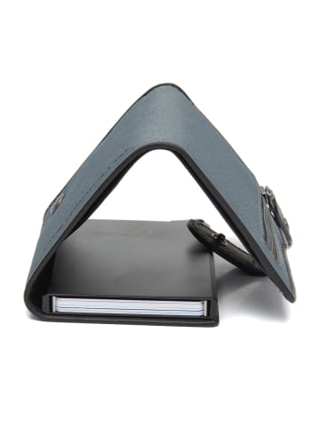 The Chesterfield Brand Delsbo Geldbörse RFID Schutz Leder 7.5 cm in light grey