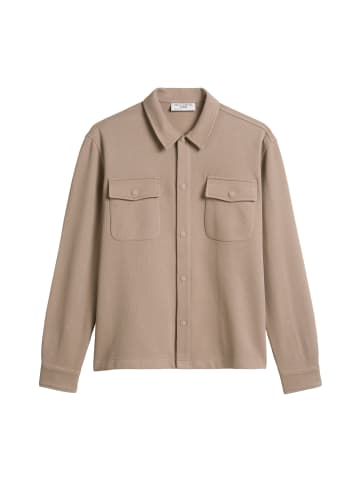 Marc O'Polo DENIM Sweat-Overshirt relaxed in Cold Taupe