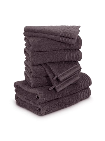Möve Handtuchset New Classic 10-TLG in graphite