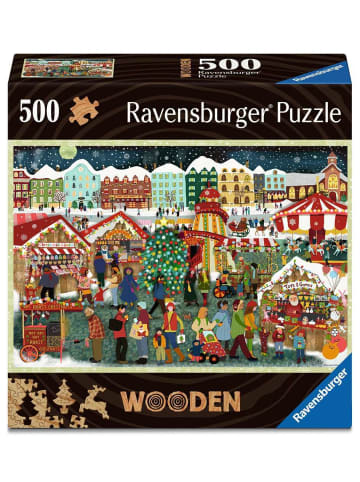 Ravensburger Ravensburger Puzzle 500 Teile Weihnachtsmarkt in bunt