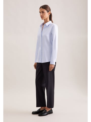 Seidensticker Hemdbluse Slim in Hellblau