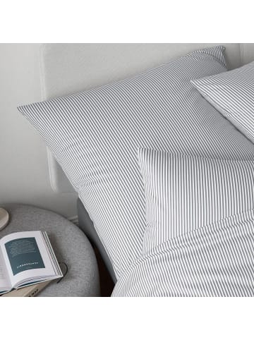 Elegante Bettwäsche Sister Stripe in silber