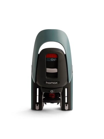 Hamax Hamax Caress Fahrradkindersitz inkl. Gepäckträger-Adapter - Farbe: Grün / Schwarz