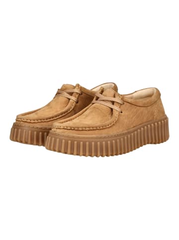 Clarks Halbschuhe in Tan