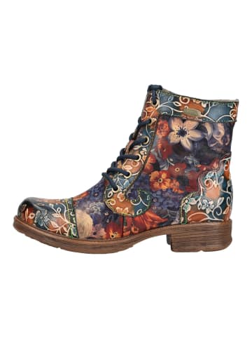 LAURA VITA Stiefelette in Blau/Rot