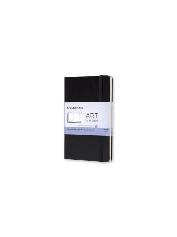 Moleskine Japanisches Album, Fester Einband, 165g-Papier in Schwarz