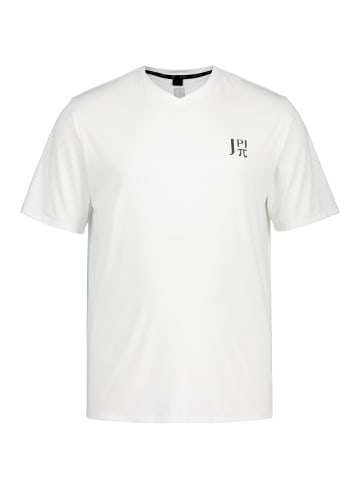 JP1880 Kurzarm T-Shirt in schneeweiß