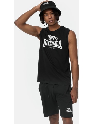 Lonsdale Trainingsanzug "Allanton" in Schwarz