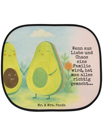 Mr. & Mrs. Panda Hitzeschutz Auto Avocado Pärchen Design mit Spruch in Weiß
