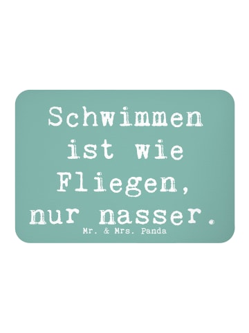 Mr. & Mrs. Panda magnet Spruch Schwimmen wie Fliegen mit Spruch in Meeresbrise