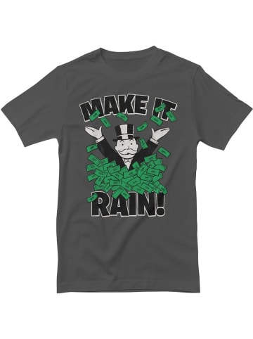 Monopoly T-Shirt "Monopoly Make It Rain T-Shirt" in Grau