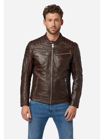 Ricano Lederjacke Cooper in Braun