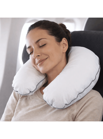 Traumschloss Soft Faser Nackenhörnchen in weiß