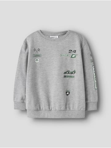 name it Nmmnilius Sweatshirt in grey melange