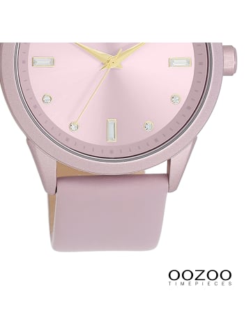 Oozoo Analog-Armbanduhr Oozoo Timepieces pastell-lila groß (ca. 40mm)