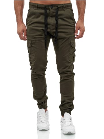 Tazzio Cargohose "18525" - Regular Fit - in Khaki