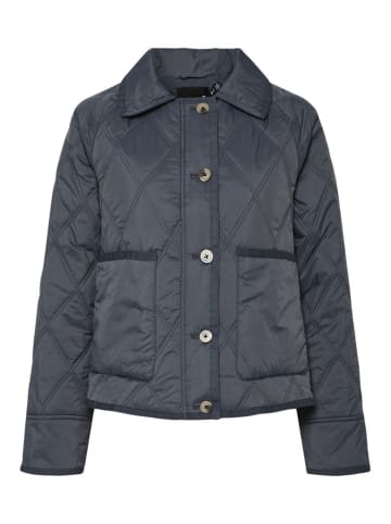 Pieces Steppjacke in Ombre Blue