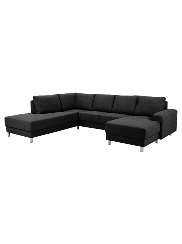 ebuy24 Ecksofa Calverton Grau 287 x 221 cm