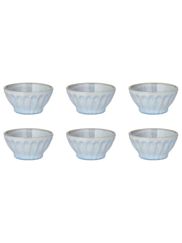 Butlers Dipschale BERGAMO 6er-Set in Pastellblau