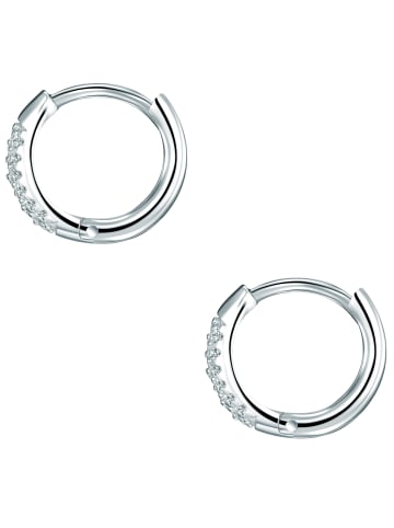 Rafaela Donata Creolen Sterling Silber Zirkonia in silber