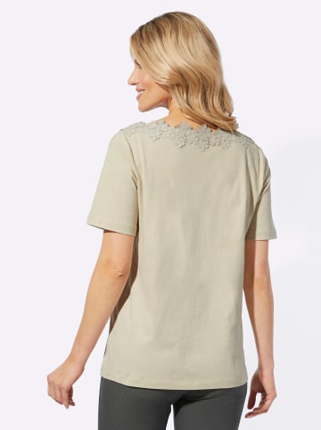 Sieh an! Kurzarm-Shirt in sand