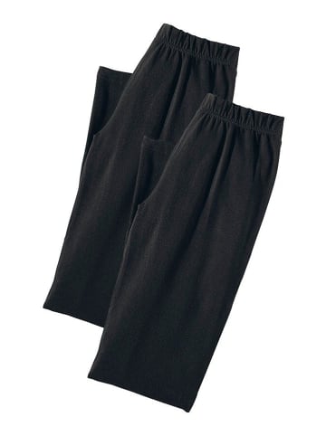 Vivance Active Caprihose in 2x schwarz