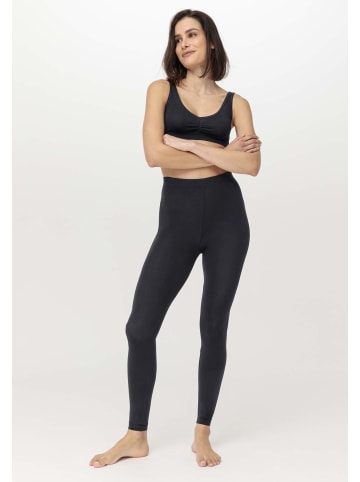 Hessnatur Basic Leggings in schwarz