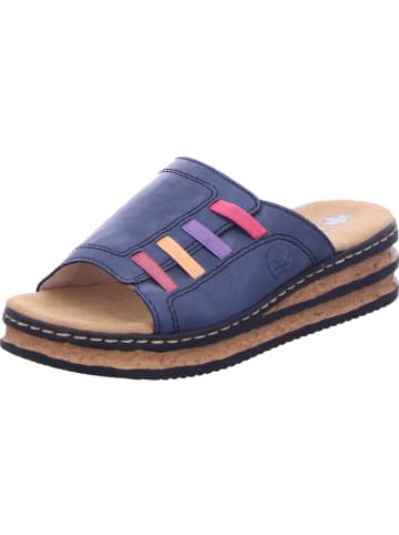 rieker Pantolette in blau
