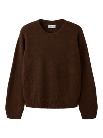 name it Nkfolansa Strickpullover Rundhals in pinecone