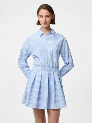Pieces Minikleid in Blue Bell