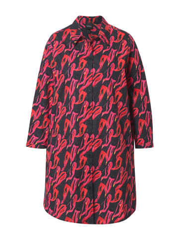 Ulla Popken Hemdbluse in schwarz