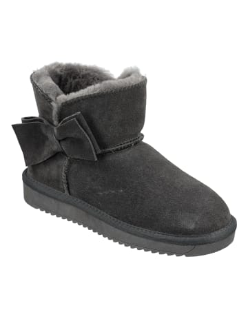 BIOSOFT Hausschuhe Winterboots Midi in Gray