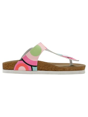 Dogo Lila Zehentrenner Sandalen - Science Wins in Mehrfarbig