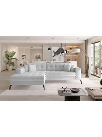 MF Design Sokka Recamiere Links in Weiß -  (L) 292 x (B) 292 x (H) 84 cm