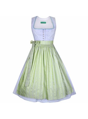 Country Line Midi Dirndl in Hellblau